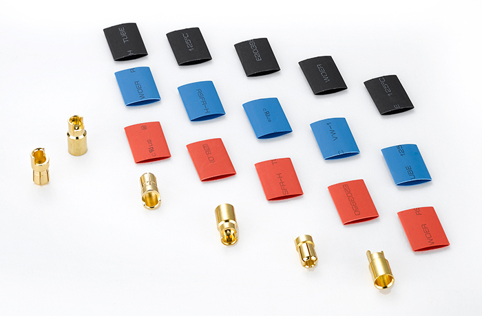 Goldkontakt Stecker Set 6.0mm 3 Paare