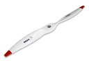 Fiala 2-Blatt 13x4 Elektro E3 Holzpropeller - weiss Pusher/links