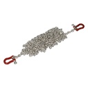 Kette silber mit Schäkel