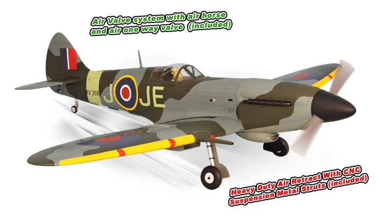 Phoenix Spitfire 61cc - 241 cm