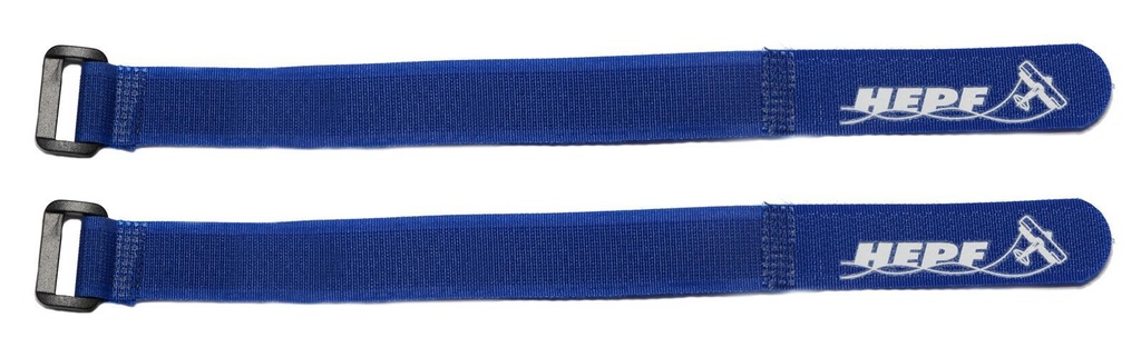 Akkugurt dunkelblau 35cm (Paar)