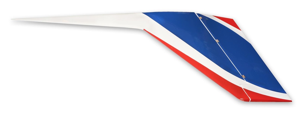 Seitenruder für GB-models SF-260 weiss/rot/blau