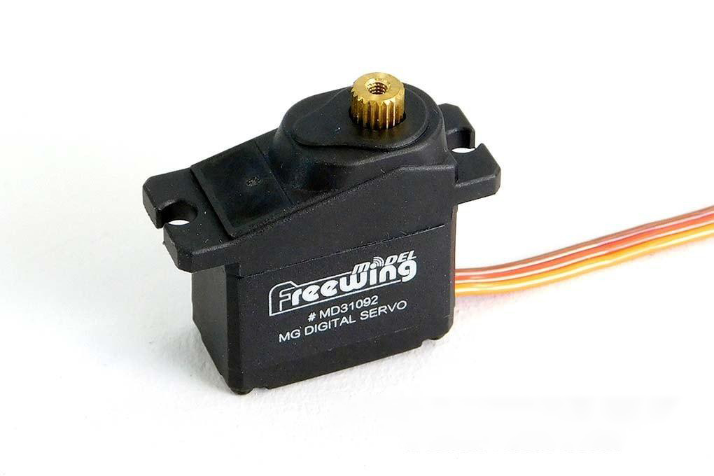 Freewing 9g digital Metallgetriebe Servo 100mm