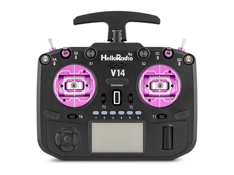 HelloRadio V14 MAX R9 OLED 2,4GHz - ELRS LBT Fernsteuerung