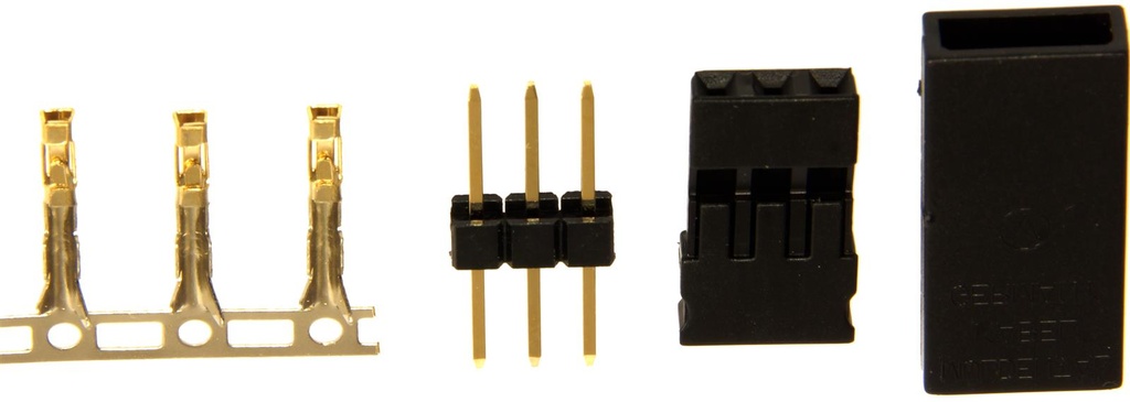 JR Servo-Kupplung Male-Pin 100 Stück