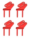 2mm Kunststoff Ruderhorn  - 11mm (4 Stück)