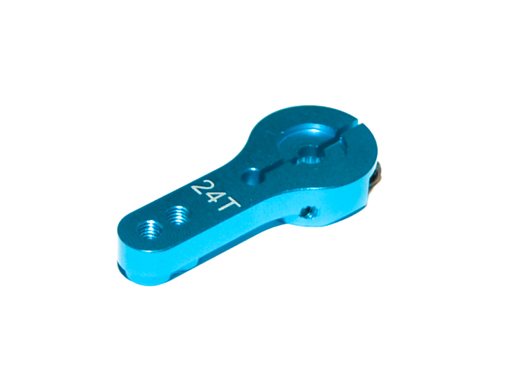 Alu Servoarm blau 23 mm passend für Hitec Servos