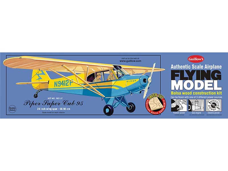 Piper Cub 95 Balsabausatz