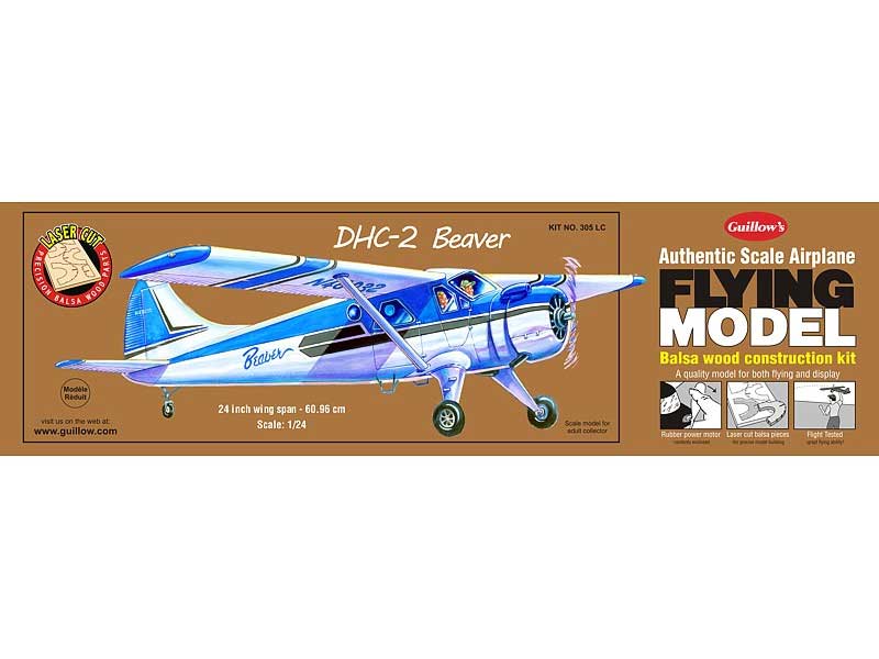DHC-2 Beaver Balsabausatz
