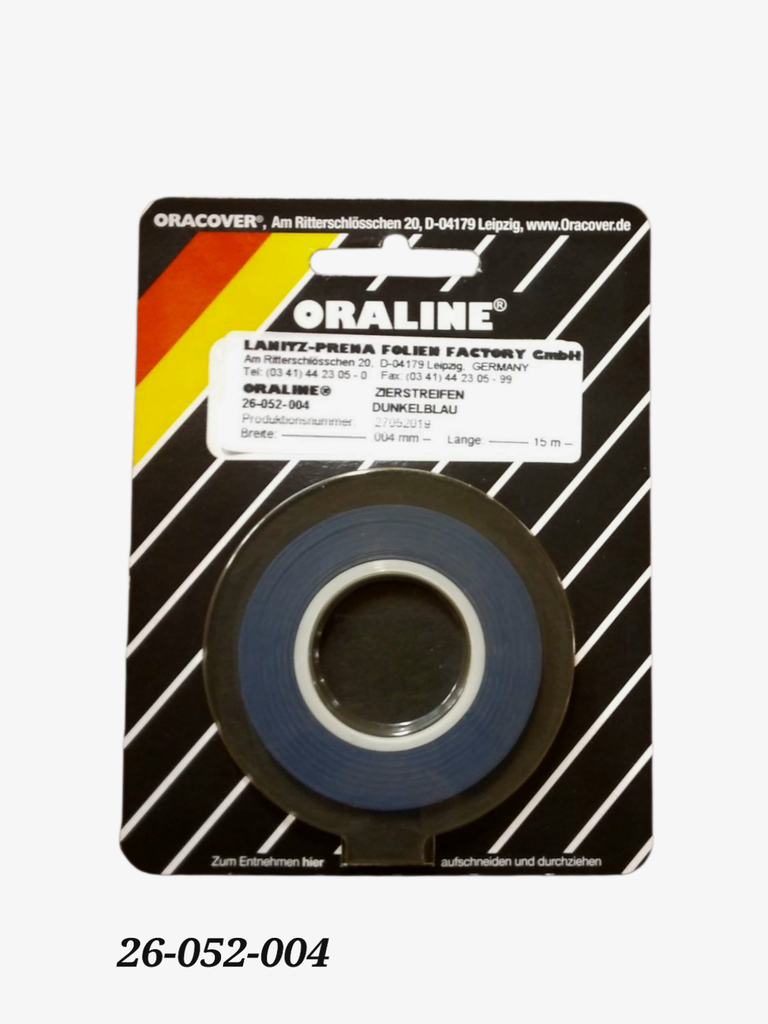 ORALINE Zierstreifen Dunkelblau 4mm