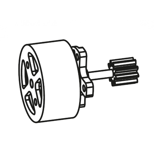 Brushlessmotor 1806 4400KV MTX20