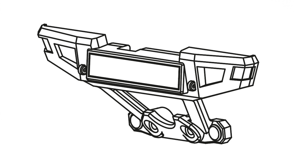 Stoßfänger hinten MTX20