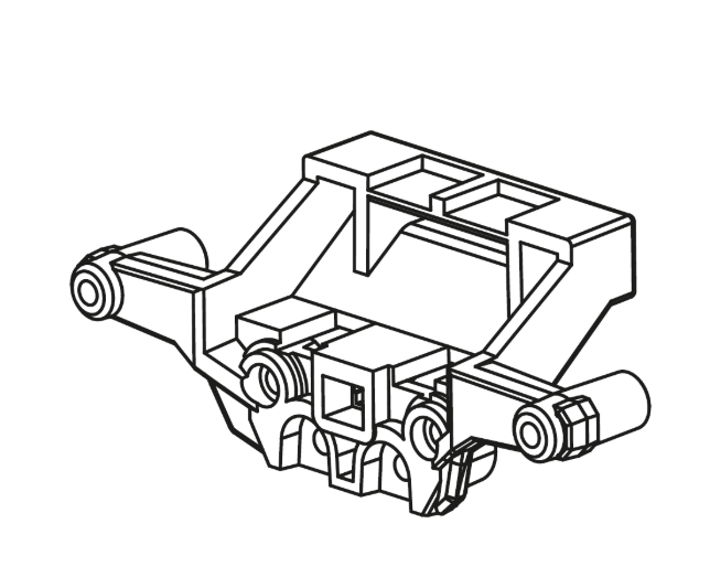 Hintere Dämpferbrücke MTX20