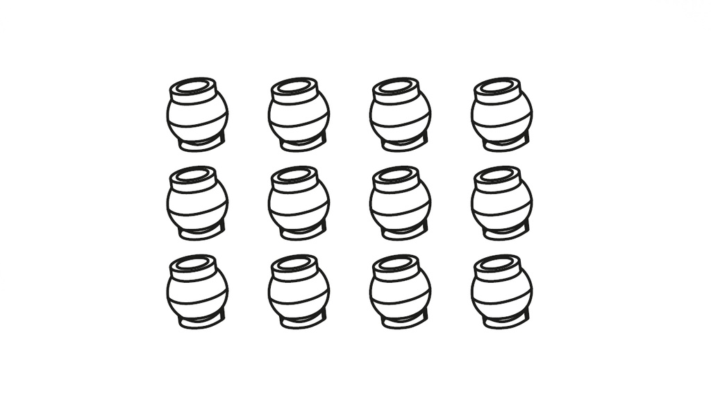 Kugelkopf Set 4,8x5,3mm, MTX20
