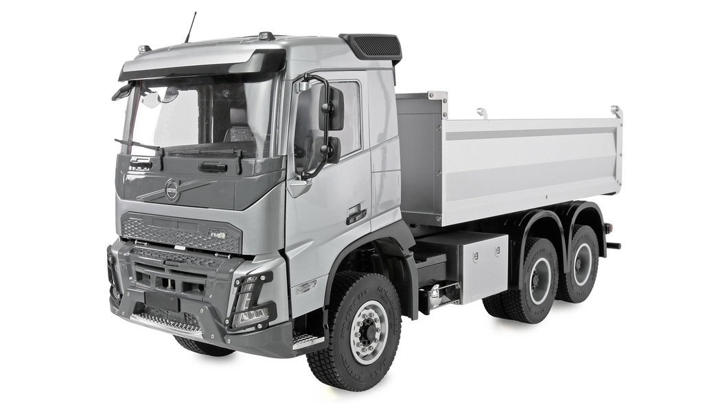 Volvo FMX E015 Muldenkipper 6x4 1:14 RTR silber