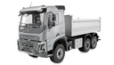 Volvo FMX E015 Muldenkipper 6x4 1:14 RTR silber