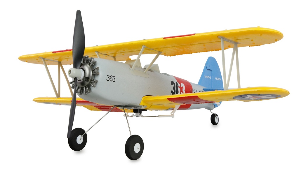 AMXFlight N2S-2 Stearman 360mm 6G/3D 6-Kanal RTF