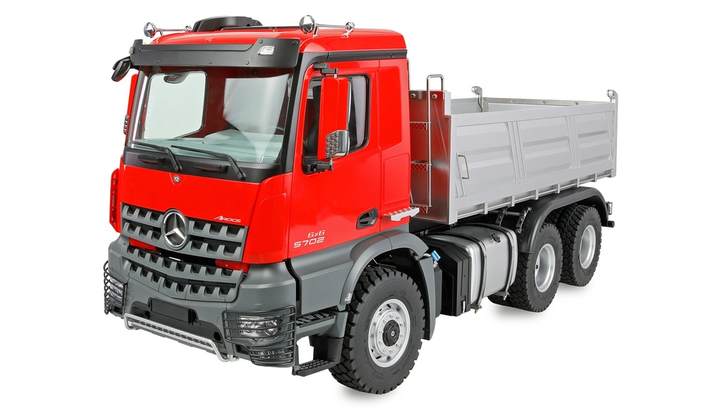 Mercedes-Benz Arocs Muldenkipper 6x6 1:14 RTR rot