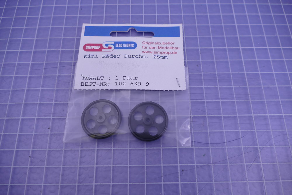 Mini Räder Durchm. 25mm