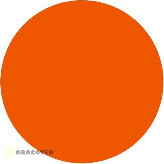 Oracover Breite 60cm, Länge 1m in floureszierend signalorange