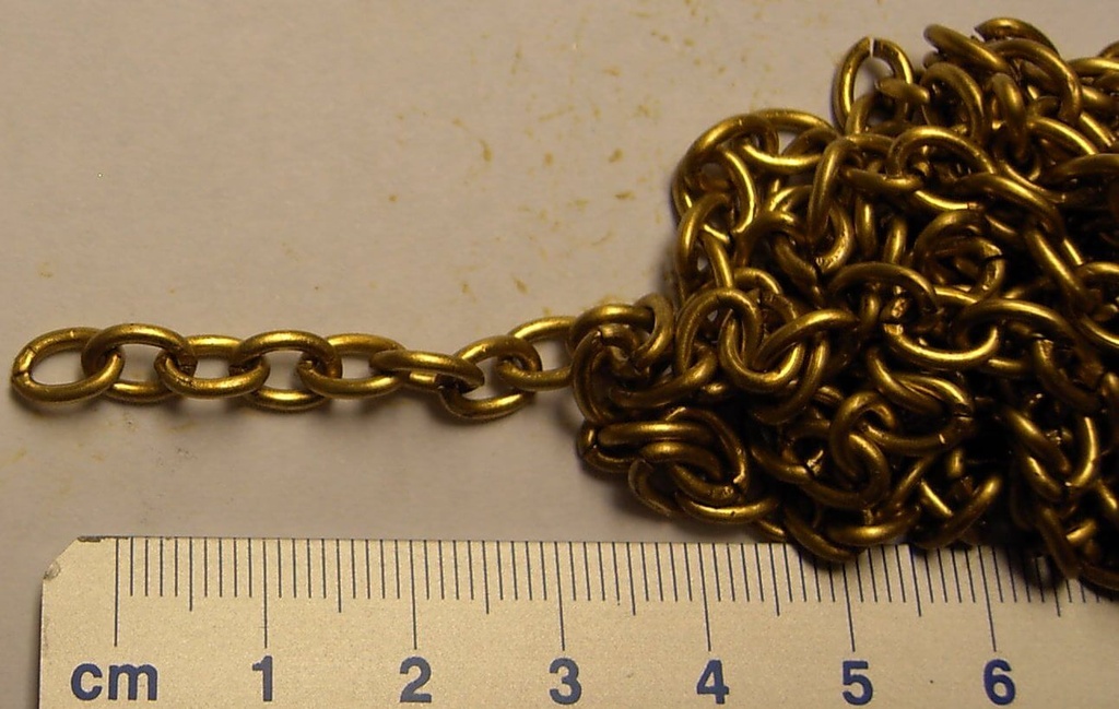 Ankerkette Messing 1,5mm VE=1m