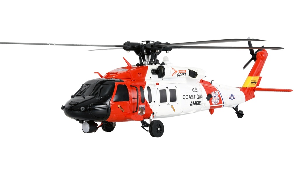 UH60 Black Hawk Coastguard Helikopter 6G/3D RTF