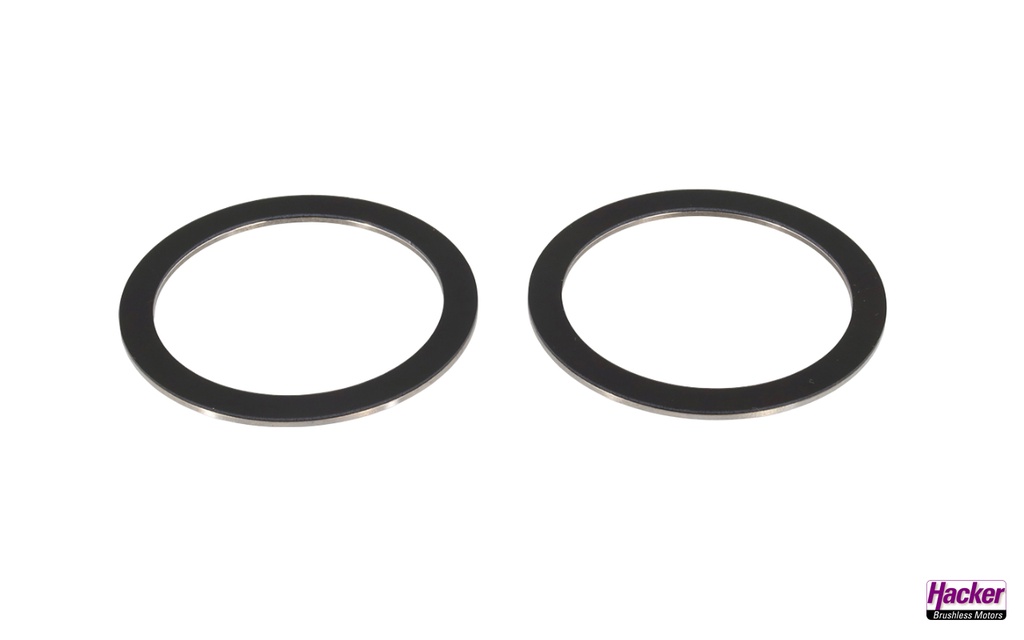 Abdeckring für Knüppelaggregat DS-24 II - Schwarz (2 Stück)