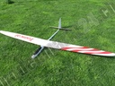 RCRCM E-Tomcat Spw.2.5m GFK+ Weiss/Rot mit Schutztaschen