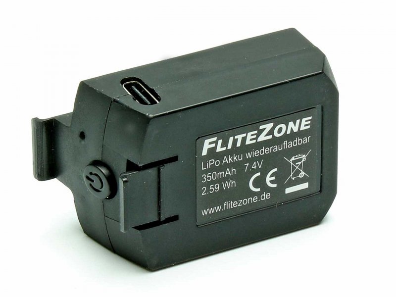 LiPo Akku FliteZone 350 - 7.4V (MD500E u.a.)