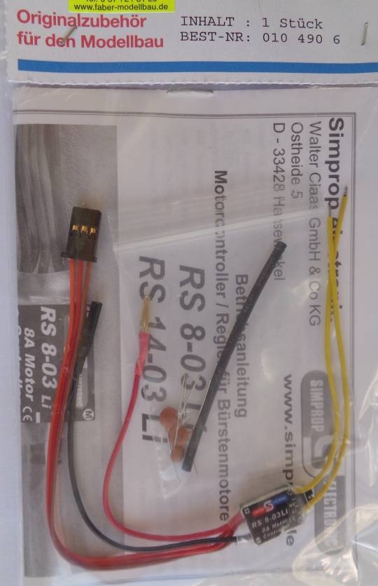 Regler RS 8-03Li 8A