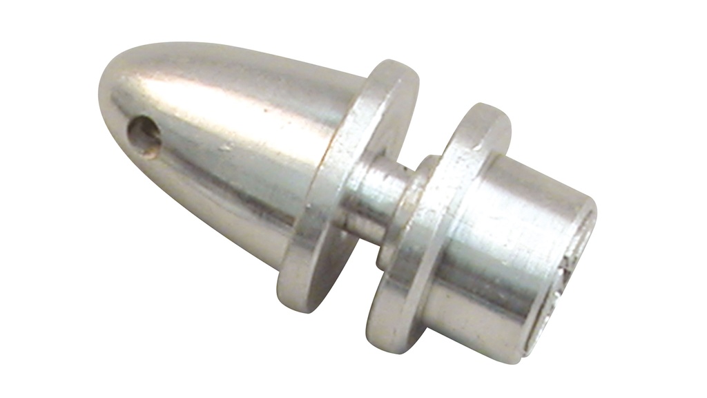 Mitnehmer mit Spinner, Welle 2mm, Prop-Bohr 5mm