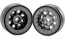 Pro-Line 24mm Impulse 1.9 Plastik Bead-loc Felge schwarz (2 stk)