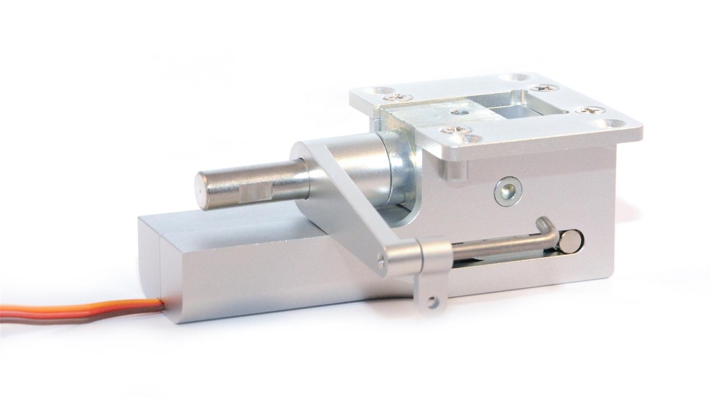 BUG EINZIEHFAHRWERK 90° FÜR MODELLE BIS 12KG INKL BOLZEN