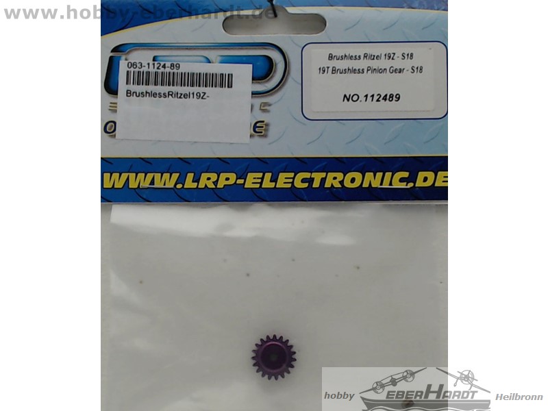 Brushless Ritzel 19Z - S18