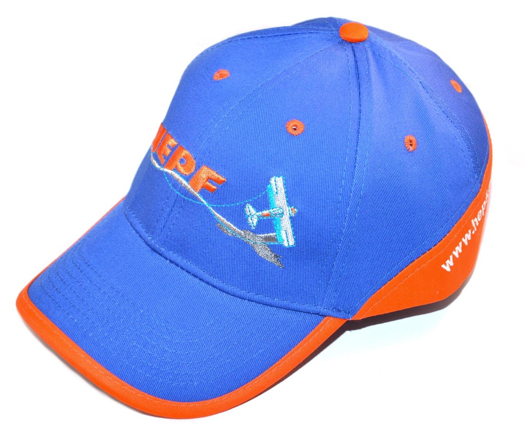 HEPF Cap Blau/Orange one size