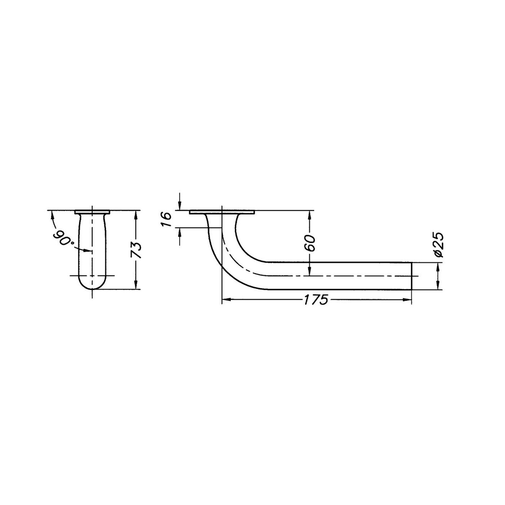 Krümmerpaar "normal" für DA-120