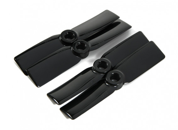 Bullnose 3x3'' 2xCW, 2xCCW (Schwarz) (RCX01-570 3030BN Bullnose (ABS))