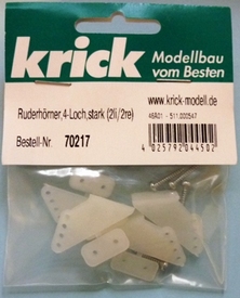 Ruderhörner,4-Loch,stark (2li/2re)