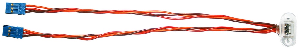 0,14 mm², Silikon, 20 cm, für Servosteckerdirektanschluss,