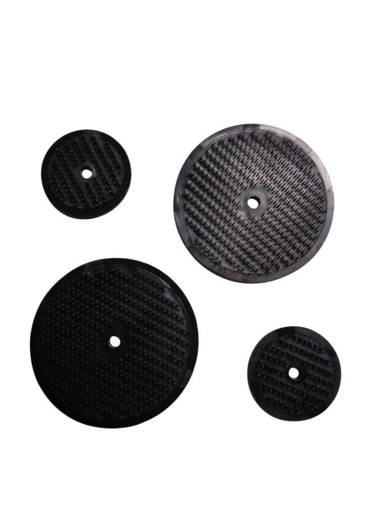 Mikrohakenscheiben kletthaken (2x25mm & 2x45mm) zum Anschrauben