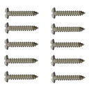Zylinder Blechschrauben 2,2x13 10Stk Edelstahl Schlitz