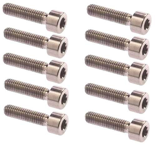 Zylinder Schrauben M4x25 10Stk Edelstahl Innensechskant