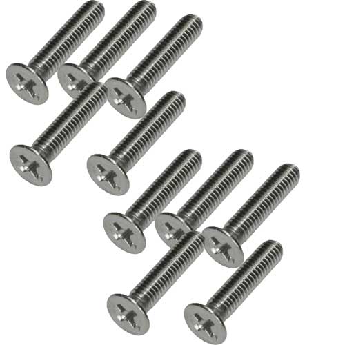 Senkkopfschrauben M2x10 10Stk Edelstahl