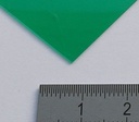 PVC grün-transparent 320x194x0,23mm