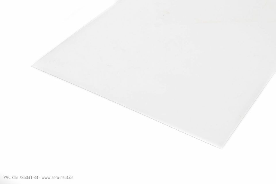 PVC,klar-transparent 320x194x0,25mm