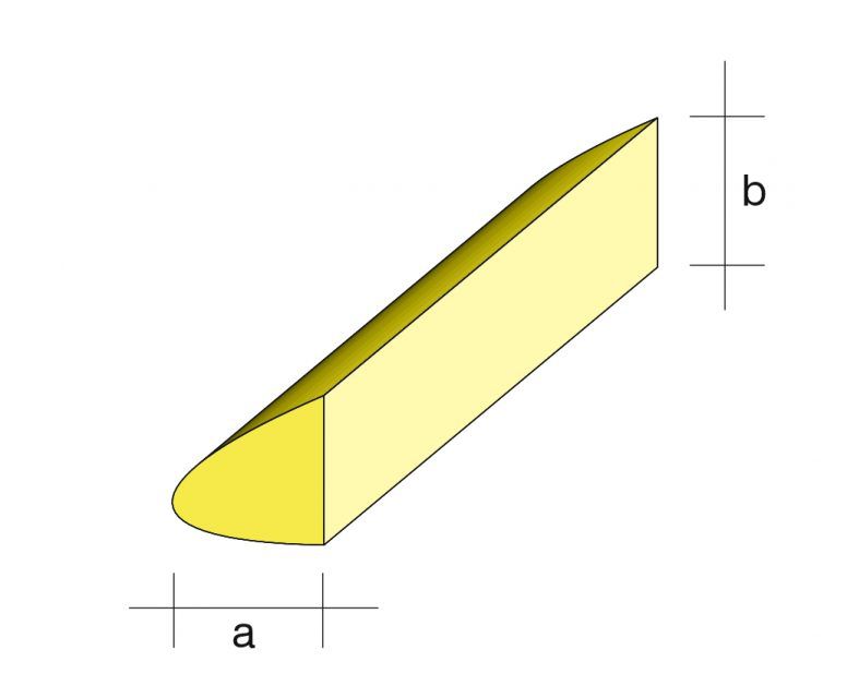 Balsa-Nasenleiste 6x 9/1000mm