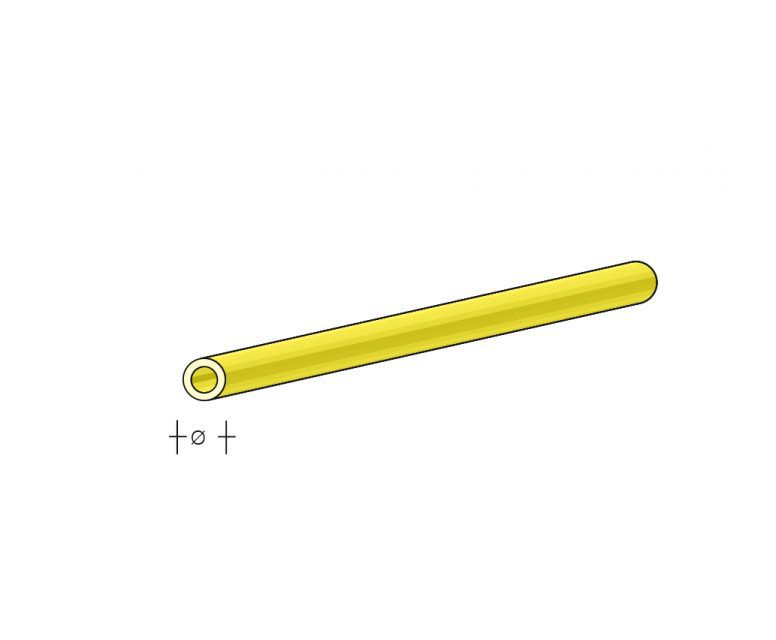 Messingrohr 1,5/1,1mm