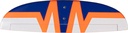Robbe Modellsport Höhenleitwerk Amplitude ARF Neon Orange/ Blau
