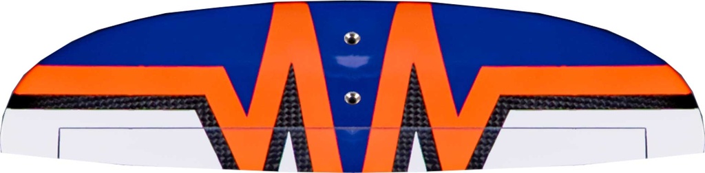 Robbe Modellsport Höhenleitwerk Amplitude ARF CARBON Neon Orange/Blau
