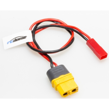 Ladekabel XT60 Buchse zu JST / BEC Stecker 20cm 20AWG